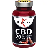 Lucovitaal CBD Cannabidiol 20mg Capsules