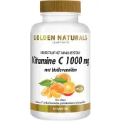 Golden naturals Vitamine C 1000 bioflavonoiden (60 tabletten)