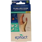 Epitact Duimorthese Dag Rechts Maat L – Duimbrace bij Duimartrose en Rhizartrose – Flexibele Ondersteuning – Wasbaar - 1 Stuk