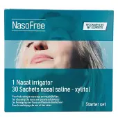 Dos Medical NasoFree Spoelzout Xylitol Startset