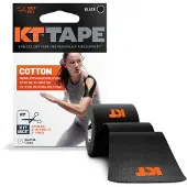 KT Tape Elastic Sports Tape Roll Zwart