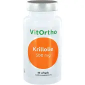 Vitortho Krill olie 500 mg 60 softgels