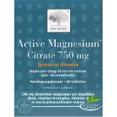 New Nordic Active Magnesium Citrate 750mg Tabletten