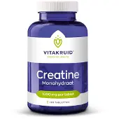 Vitakruid Creatine monohydraat 1000mg 180 Tabletten
