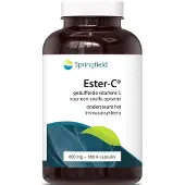 Springfield Ester-C gebufferde vitamine C 180 vcaps