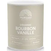 Mattisson Bourbon vanille poeder bio