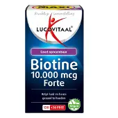 Lucovitaal 2+3 gratis | Biotine 10.000mcg Forte - 150 zuigtabletjes