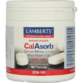 Lamberts CalAsorb & Vitamine D3 (180 tabletten)