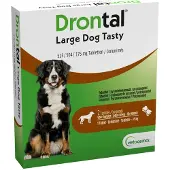 Drontal Hond Large Dog Tasty