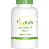 Elvitaal - Elvitum Lijnzaadolie omega 3 6 9 180 capsules