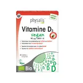 Physalis Vitamine D3 Vegan Tabletten