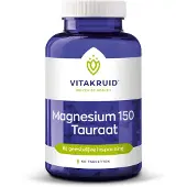Vitakruid Magnesium 150 Tauraat met vitamine B6 (90 tabletten)
