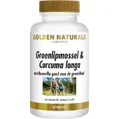 Golden naturals Supplementen Groenlipmossel Complex 60Capsules
