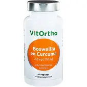 Vitortho Boswellia en Curcuma Vegicaps