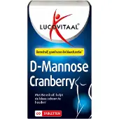 Lucovitaal D-Mannose Cranberry 60 tabletten