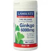 Lamberts Ginkgo 6000mg Time Release Tabletten