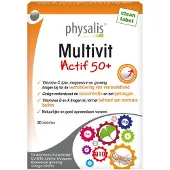 Physalis Multivit Actif 50+ | 30 tabletten