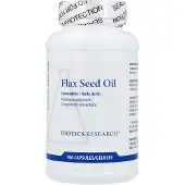 Biotics Flax Seed Oil Softgels