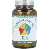 Essential organics Zink 25 mg (90 tabletten)
