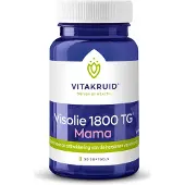 Vitakruid Visolie 1800 TG Mama 30 softgels