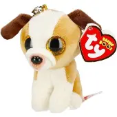 Ty Inc. beanie boos clip knuffel bulldog hugo 7 cm