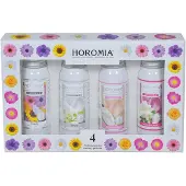 Horomia Wasparfum Geschenkset Liberty 50 Ml + White 50 Ml + Soffice Talco 50 Ml + Muschi E Loto 50 Ml 200 Ml
