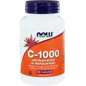 Now C-1000 Rozenbottel & Bioflavonoïden Tabletten
