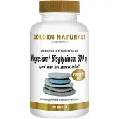 Golden naturals Magnesium Bisglycinaat 300mg (180 tabletten)