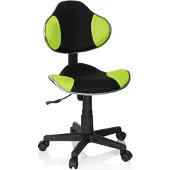 Hjh OFFICE KIDDY GTI-2 - Kinder bureaustoel Zwart / Groen