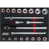Vigor V5109 Dopsleutelset 3/4 (20 mm) V5109