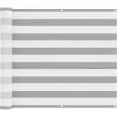 vidaXL Balkonscherm 100 x 500 cm Oxford Stof Rechthoekig