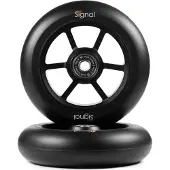 North Stuntscooter wielen - Signal V3 - 30 mm - Matzwart/Zwart - Polyurethan-