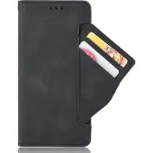Mobigear Slide Wallet Bookcase voor Samsung Galaxy S20 FE - Zwart