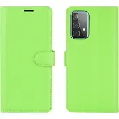 Mobigear Classic Bookcase voor Samsung Galaxy A52s 5G - Groen