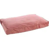 Flamingo - Kussen Elena Rechthoekig Oudroze - 100 x 70 x 12 cm - Hondenmand - Hondenkussen
