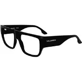 Karl Lagerfeld KL6198 56/17/145 Zwarte Injected Bril cp MAN KL6198