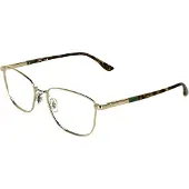 Lacoste L2317 54/17/140 Gele Gouden Metalen Bril voor Vrouwen L2317