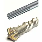 KLASEBO SDS Max Hamerboor, 25mm, 4 Snijder, Boor Beton