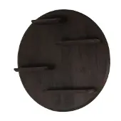 Starfurn Wandrek Lena - Bruin Hout - 75x3x75cm