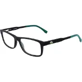 Lacoste L2876 N 53/15/145 Zwarte matte Bio inj-g820 MAN L2876 N