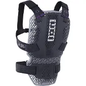 iON - MTB Bescherming - Protection Wear Back Protector ARCON HD Black voor Unisex - Maat S/M - Zwart