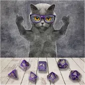 Q-workshop katten dobbelstenenset: Purrito