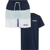 Ellesse Set 'Vascero' navy / pastelblauw / oranje / wit