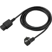 Bachmann Geaarde stroomkabel - IEC320-C19 16A/250V, 3m, zwart, 3 m