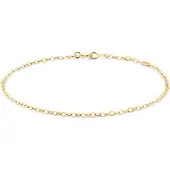 Blush 14 karaats geelgouden armband