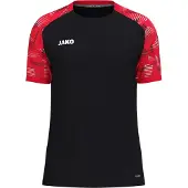 Jako Sonic T-Shirt Heren - Zwart / Rood | Maat: 4XL