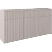 Selsey Vemmi – Dressoir 3-deurs, 3 laden, Kasjmier, 155 cm
