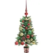 vidaXL Kerstboom met 150 LED met standaard Groen 65 cm PE