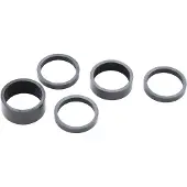 Contec 1 1/8 Spacer Balhoofdset 5 Eenheden Zilver