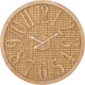 Mauro Ferretti Wandklok met een klokkenrad van kant, diameter 60 cm